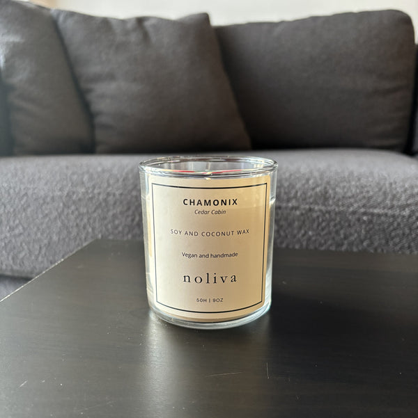 Chamonix candle